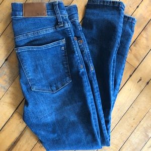 Madewell 9” Mid-Rise Skinny Jeans in Pendale Wash